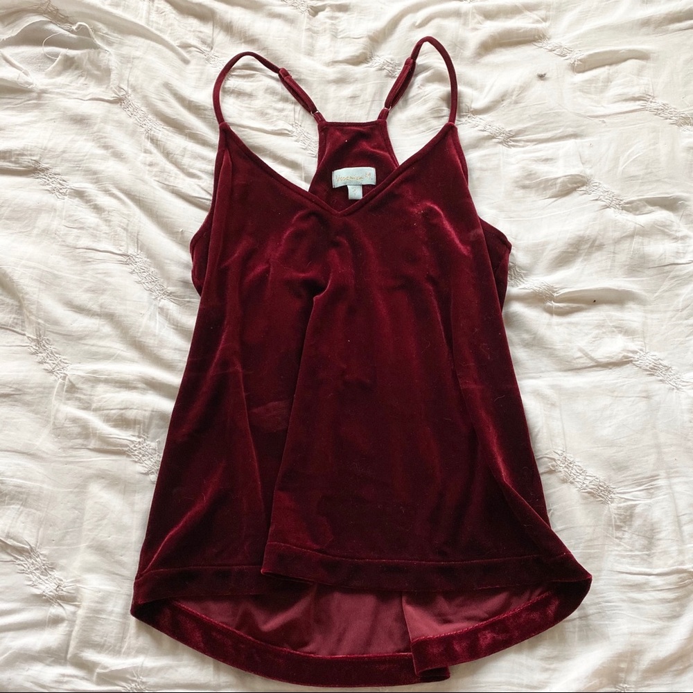 Wine Boutique Velvet Tank